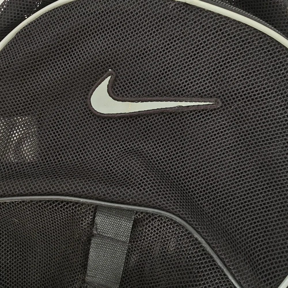 Nike Black Mesh Backpack Streetwear Gym Sports Beach Travel Bag